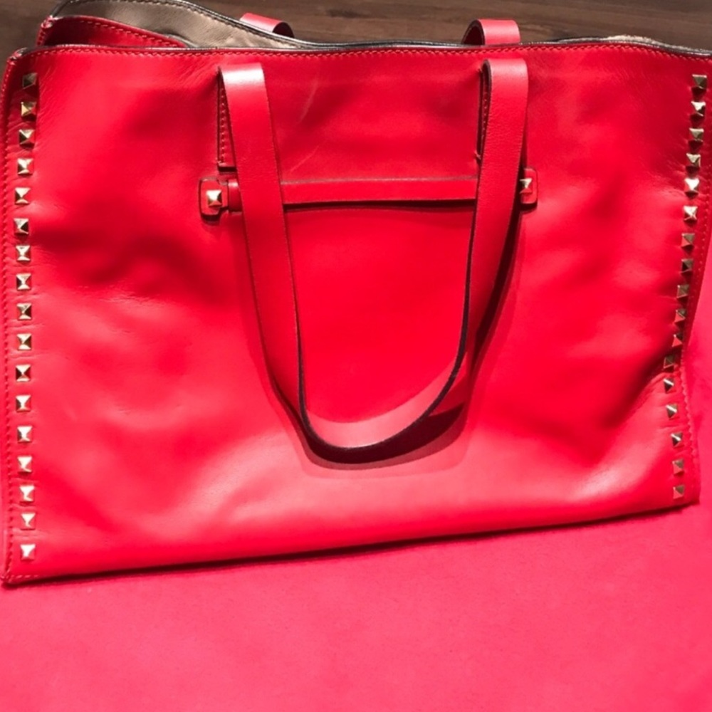 Valentino Rockstud Open Tote - Picture 3 of 7